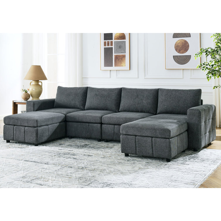 130 inch sectional on sale sofa with chaise